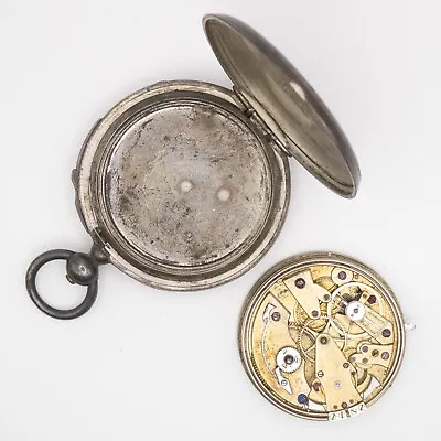 Montandon Freres 20-Jewel Repeater Antique Pocket Watch Cylinder Escapement • $636