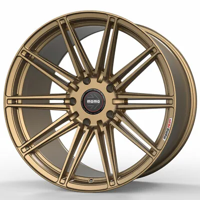 19  MOMO RF-10S Gold 19x8.5 19x10 Forged Concave Wheels Rims Fits Nissan 350Z • $3162.51
