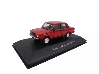 LADA Laika 2105 (1991) - 1:43 SALVAT Diecast Model Car AR125 • $24.90
