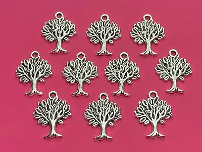 £1.25 • Buy Tibetan Silver Tree/Tree Of Life Charm - 10 Per Pack 