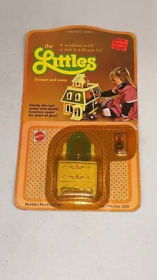 1980 Mattel The Littles Doll House Furniture: Dresser And Lamp #1795 VTG NEW! • $9.35