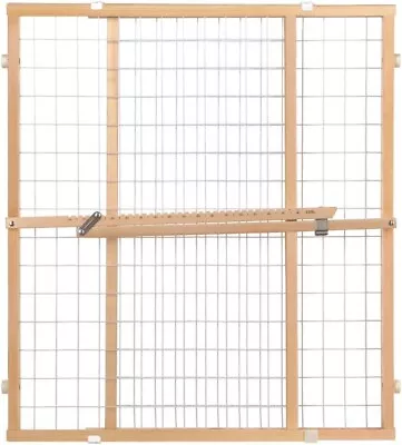 Toddleroo North States 4615A Extra-Wide Wire Mesh Safety Gate 29.5  - 50  X 31  • $14.24