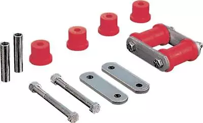 1967-81 Camaro Firebird Nova; Rear Spring Shackle Bushing Kit; Multi-Leaf • $139.19