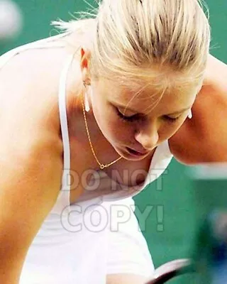 8x10 Photo Maria Sharapova Pretty Sexy Pro Tennis Star In A Tournament • $13.45