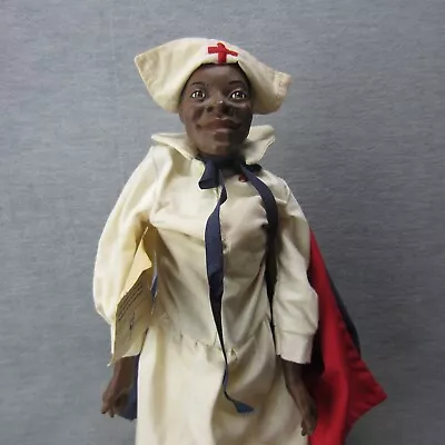 Vintage Daddys Long Leg Nurse Garnett AA Folk Art Doll Karen Germany • $299.99