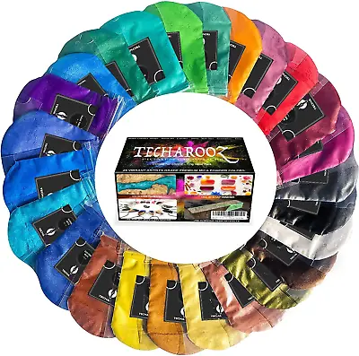 Mica Powder - Epoxy Resin Dye Color Pigment Set 25 Colours Tone Metallic Pearl • $22.73