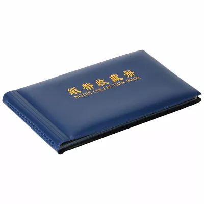 60Paper Money Currency Bill Collection Album Pockets Book Notes Sleeve Folder • $10.37