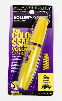 Maybelline Volume Express Colossal Mascara #231 CLASSIC BLACK • $7.50