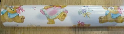 Vintage 1992 Current Gift Wrap Roll MUSICAL TEDDIES Bear New Sealed Package 8 FT • $14.44
