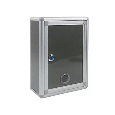 Locking Mailbox Wall Mounted Vertical Post Box Large Capacity Lockable Secure K • $24.48