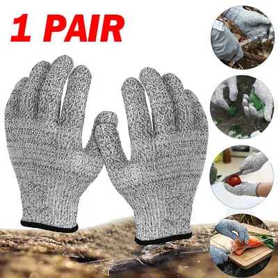 Anti-cut Metal Mesh Butcher Glove Cut Proof Stab Resistant Safety Work Gloves  • $7.19