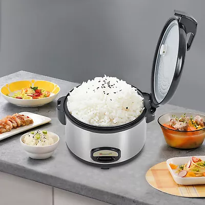 10L Commercial Rice Cooker Stainless Steel Non-Stick Automatic Cooking/Keep Warm • $152
