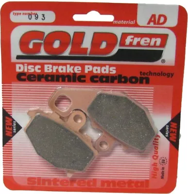 Goldfren Brake Pads Rear For Kawasaki ZX-6R (ZX 600 P7F/P8F) 2007-2008 • £13.95