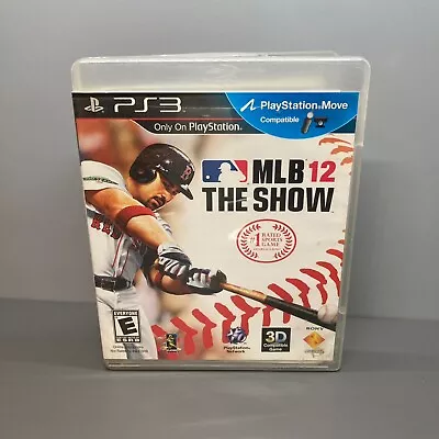 MLB 12: The Show - Playstation 3 PS3 - Complete In Box CIB • $5