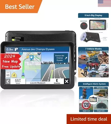 9  GPS Navigation System For Commercial Drivers - Free Lifetime Updates • $179.99