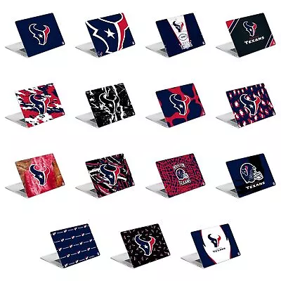 Official Nfl Houston Texans Vinyl Skin Decal For Apple Macbook Air Pro 13 - 16 • £24.95