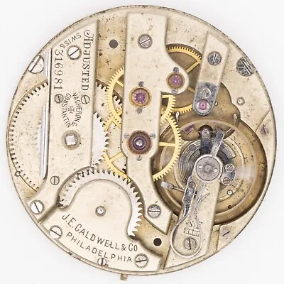 Partial Vacheron Constantin 41 X 9 Mm Antique Pocket Watch Movement Parts • $316