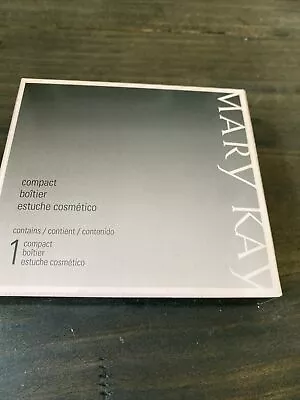 Mary Kay Compact Black Unfilled NEW In Box • $10.99