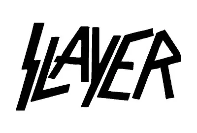 Slayer Thrash Metal Band Vinyl Decal Car Truck Window Guitar Laptop Sticker • $5.19