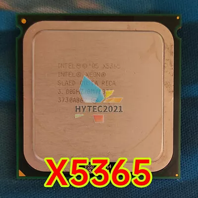 2 Pcs Original Intel Xeon X5365 SLAED 3.0GHz Quad-Core CPU Processor • $40