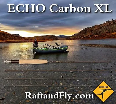 Echo Carbon XL 6wt 9'0  Fly Rod | Lifetime Warranty - FREE SHIPPING • $199.99