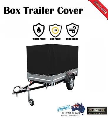 Box Trailer Cover 7x5x2 - Durable Waterproof High Quality And Thick Cover • $158