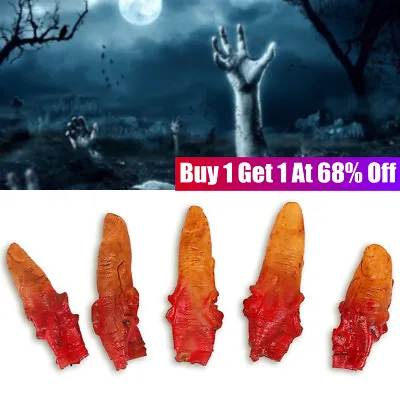 Halloween Decoration Props Costume Scary Outdoor Life Size Zombie Fingers Chain • £3.48