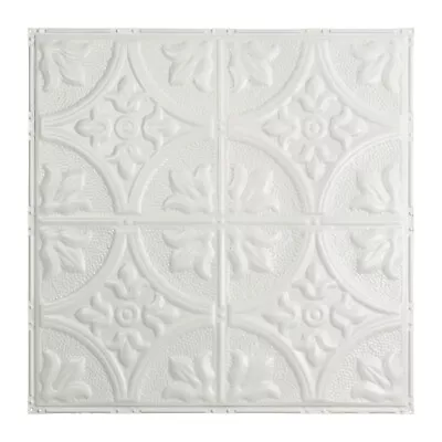 Great Lakes Tin - 2ft X 2ft Jamestown Tin Ceiling Tile (Case Of 5) • $94.75