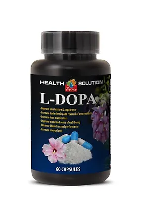 Dopamine And Serotonin Supplements - L-DOPA 99% EXTRACT - 1 Bottle 60 Capsules • $19.49