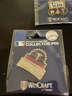 WinCraft 2023 Minnesota Twins Division Champions Pin • $4