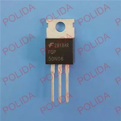 10PCS MOSFET Transistor FAIRCHILD TO-220 FQP50N06 50N06 • $1.80