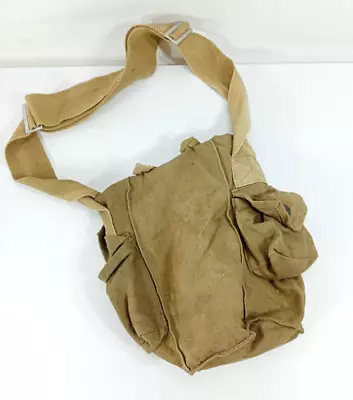 Gas Mask Bag Soviet Army Military USSR Uniform Ammunition Vintage Ukraine Rare • $15