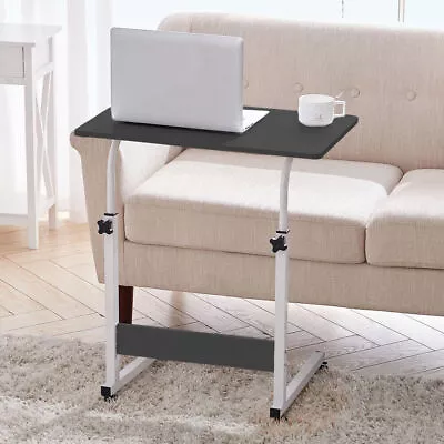 Laptop Table Adjustable Portable Notebook Desk Trolley Sofa Bed Tray Computer  • £13.96