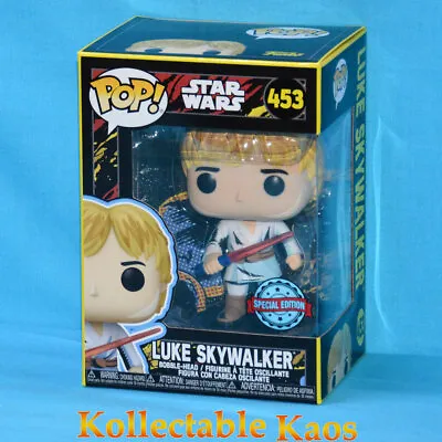 Star Wars - Luke Skywalker Retro Series Pop! Vinyl Figure (RS) #453 • $23