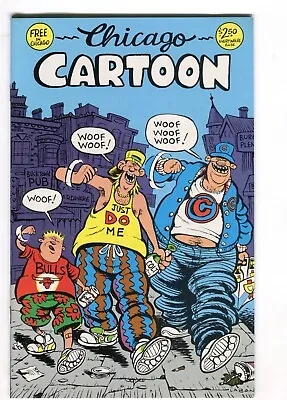 CHICAGO CARTOON (1993)  NM  Ace Backwards S. Clay Wilson Ad On Back Cover. • $15