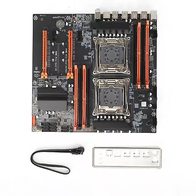 X99 Dual Motherboard CPU LGA2011-V3 V4CPU DIMM 8×DDR4 Desktop Computer Mainboard • $142.88