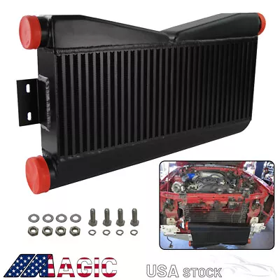 Universal Performance Bar & Plate Twin Turbo Intercooler (2 In /1 Out) 400-800HP • $229.89