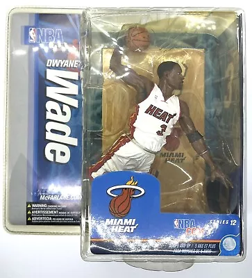 DWYANE WADE FIGURE BY McFARLANE TOYS 2007 SERIES 12 RARE 6” • $38.99