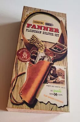 Mattel Shootin' Shell Fanner Empty Box For Plainsman Holster Set 1958 Style Read • $25