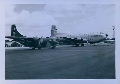 1972 USAF C-123 Provider & C124 Globemaster Press Photo • $24.99