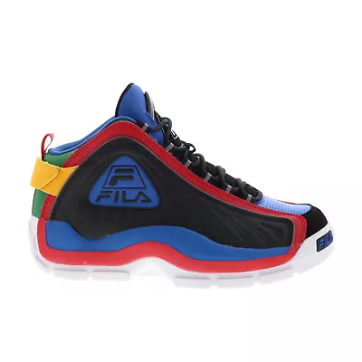 Fila Grant Hill 2 GB 1BM01846-434 Mens Blue Leather Athletic Basketball Shoes • $63.99