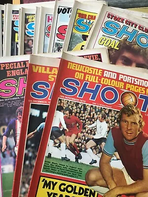 £3 • Buy SHOOT Weekly Football Magazines 1960s 1970s 1980s - Choose From List
