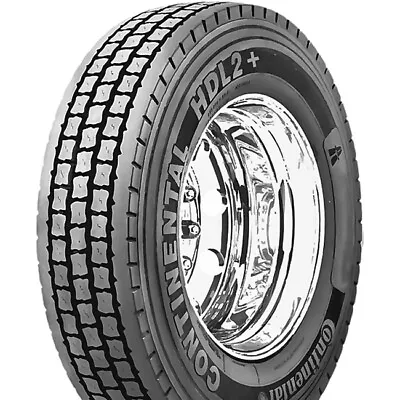 4 Tires Continental HDL2 + 295/75R22.5 Load H 16 Ply Drive Commercial • $3901.99