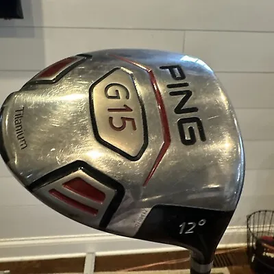 Ping G15 Driver 12* RH 45.5” TFC149 D Graphite Ladies Flex • $69.99