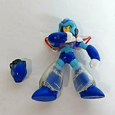 1995 Mega Man Rockman X Mega Mission 2.5  Clear Armor Megaman Figure Gashapon • $25
