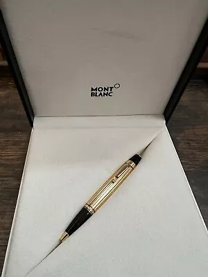 MONTBLANC Bohème Gold Plate Citrine Stone Barely Used Ballpoint Germany 🇩🇪 • $769