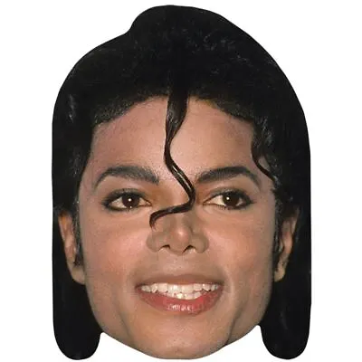 Michael Jackson (Curl) Celebrity Mask Flat Card Face • $5.96