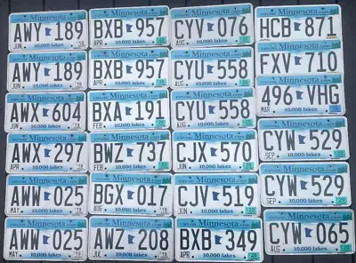 One MINNESOTA 10000 Lakes  License Plate   Your Choice    LOW US Shipping • $5.99