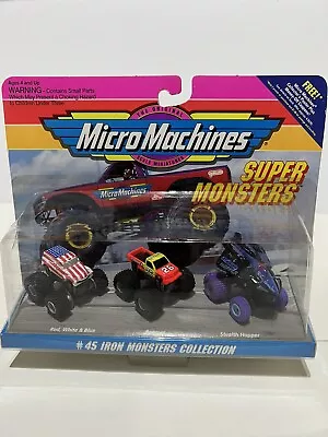 Micro Machines Super Monsters #45 Iron Monsters Collection SEALED • $60