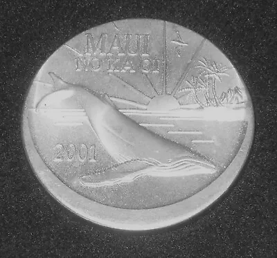 ☆ 2001 Maui Trade Dollar $1 Token Hawaii Error MISSTRIKE Coin OFF CENTER Rare! • $49.99